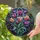 Blooming Tulips Foliage Flower Buds Botanical Mosaic - Housewarming Home Decor Gift Stained Glass Suncatcher - 2