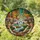 Majestic Wolves Baring Fangs Rock Landscape - Wildlife Lover Home Decor Gift Stained Glass Suncatcher - 1