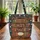 Bookshelf Vintage Books Daisy Petunia Personal Name - Everyday Carry Gift for Reader Quilted Tote Bag - 3