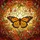 Monarch Butterfly Floral Botanical - Home Decor Gift for Wildlife Lover Stained Glass Suncatcher - 5