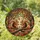 Two Squirrels Conversing Tree Branch Autumn Maple Leaves Woodland - Everyday Home Decor Gift Stained Glass Suncatcher - 1