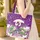 Majestic Purple Dragon Lily Pad Lotus Moon - Everyday Carry Fantasy Lover Gift Quilted Tote Bag - 4