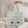 Quilted Ornate Teepee Palm Tree Wave Cowboy Western Circle Weathered Everyday Carry Gift Quilted Tote Bag - 5