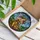 Golden Crown Lavender Wings Bee-Fairy Honeycomb Pot Stained Glass Mosaic Sky - Home Decor Gift Stained Glass Suncatcher - 3