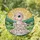 Baby Dinosaur Teacup Hillside Scene - Dinosaur Home Decor Gift Stained Glass Suncatcher - 1