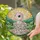 Baby Dinosaur Teacup Hillside Scene - Dinosaur Home Decor Gift Stained Glass Suncatcher - 2