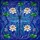 Blue Dragonfly White Lotus Water Lily Pads Aquatic Garden - Home Decor Gift for Gardeners Stained Glass Suncatcher - 5