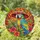 Macaw Bird Hat Tropical Hibiscus Palm Fronds Tiffany Glass - Wildlife Lover Gift Stained Glass Suncatcher - 1