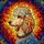 Poodle Head Translucent Stained Glass Mosaic Home Decor Gift for Dog Lovers Stained Glass Suncatcher - 5