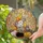 Fifteen Cats Pyramid Stack Star Foliage Tiny Stars Mosaic - Home Decor Gift for Cat Lover Stained Glass Suncatcher - 2