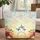 Blue Butterflies Roses Floral Wreath Your Name - Everyday Carry Gift Quilted Tote Bag - 1