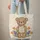 Teddy Bear Tulips Hyacinths Floral Wreath Everyday Carry Gift for Kids Quilted Tote Bag - 6