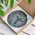 Hummingbird Purple Pink Flowers Green Leaves Home Decor Gift for Bird Lovers Stained Glass Suncatcher - 3