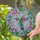 Hummingbird Purple Pink Flowers Green Leaves Home Decor Gift for Bird Lovers Stained Glass Suncatcher - 2