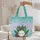 Lily of the Valley Vintage Books Bellflower Wreath Everyday Carry Gift for Book Lover Quilted Tote Bag - 5