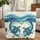 Two Sea Turtles Heart Starfish Personalized Ocean Lover Everyday Carry Gift Quilted Tote Bag - 1