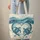 Two Sea Turtles Heart Starfish Personalized Ocean Lover Everyday Carry Gift Quilted Tote Bag - 6
