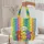 Teddy Bears Rainbow Sparkle Name Bubble - Everyday Carry Gift for Children Quilted Tote Bag - 5