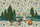Vintage Travel Trailer Campfire Pine Wildflower Wooden Sign - Travel Essentials Gift Quilted Tote Bag - 7