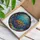 Magnificent Sea Turtle Coral Reef Underwater World Home Decor Gift for Ocean Lover Stained Glass Suncatcher - 3