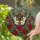 Majestic Swallowtail Butterfly Red Roses Floral Garden Mosaic - Nature Lover Home Decor Stained Glass Suncatcher - 2