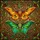 Majestic Moths Stained Glass Botanical Mosaic - Home Decor Gift for Moth Lovers Stained Glass Suncatcher - 5