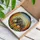 White Tusk Elephant Sunflower Sunset Sky - Home Decor Gift for Wildlife Lovers Stained Glass Suncatcher - 3