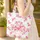Ornate Bougainvillea Flower Botanical Bouquet Name Wreath - Everyday Carry Gift Quilted Tote Bag - 4