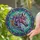 Majestic Horse Head Curvilinear Swirls - Home Decor Gift for Horse Lovers Stained Glass Suncatcher - 2