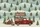 Vintage Red Pickup Truck Christmas Trees Snowy Cabin - Holiday Gift Quilted Tote Bag - 7