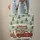 Vintage Red Pickup Truck Christmas Trees Snowy Cabin - Holiday Gift Quilted Tote Bag - 6