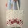 Roses Hearts Floral Wreath Your Name Scrolling Rose Vines - Everyday Carry Gift Quilted Tote Bag - 6