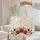 Roses Hearts Floral Wreath Your Name Scrolling Rose Vines - Everyday Carry Gift Quilted Tote Bag - 5