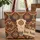 Ornate Bull Skull Concentric Circle Southwestern Geometric Everyday Carry Gift Quilted Tote Bag - 1
