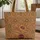Kalamkari Hibiscus Floral Paisley Medallion - Everyday Carry Gift Quilted Tote Bag - 1