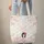 Kokeshi Doll Cherry Blossom Wreath - Everyday Carry Gift for Girls Quilted Tote Bag - 6