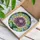 Chrysanthemum Flower Layered Petals Radiating Mosaic Glass Home Decor Gift Stained Glass Suncatcher - 3