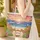 Tropical Sunset Beach Chairs Hibiscus Name Wreath - Vacation Travel Quilted Tote Bag - 4