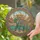 Majestic Elephant Moghul Palace Floral Border Home Decor Gift for Elephant Lover Stained Glass Suncatcher - 2
