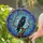 Black Raven Tiffany Glass Gnarled Tree Gold Border - Home Decor Gift for Raven Lover Stained Glass Suncatcher - 2