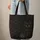 Black Cat Yellow Eyes Scattered Stars Circular Medallion Everyday Carry Gift Cat Lover Quilted Tote Bag - 6