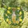 Golden Lemon Liquid Bottle, Whole Lemons, White Blossoms, Green Leaves - Home Decor Gift Stained Glass Suncatcher - 1