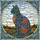 Seated Cat Floral Sky Home Decor Gift for Cat Lover Stained Glass Suncatcher - 5