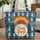 Pine Tree Mountain Range Rising Sun Name Frame - Everyday Carry Gift Quilted Tote Bag - 1