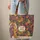 Art Deco Women Conversing Wide Hats Fall Leaves Berries Everyday Carry Gift Quilted Tote Bag - 6
