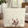 Farmhouse Chickens Wildflower Your Name Sign - Everyday Carry Gift Quilted Tote Bag - 1