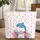 Leaping Blue Dolphin Seahorse Starfish Coral - Everyday Carry Gift for Kids Quilted Tote Bag - 1