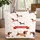 Personalized Dachshunds Festive Sweaters Polka Dots - Everyday Carry Gift Quilted Tote Bag - 1