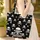 Personalized Ornate Skull Crossbones Emblem - Everyday Carry Gift Quilted Tote Bag - 4