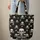 Personalized Ornate Skull Crossbones Emblem - Everyday Carry Gift Quilted Tote Bag - 6